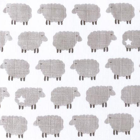 Masilo Organic Muslin Stroller Blanket - Counting Sheep