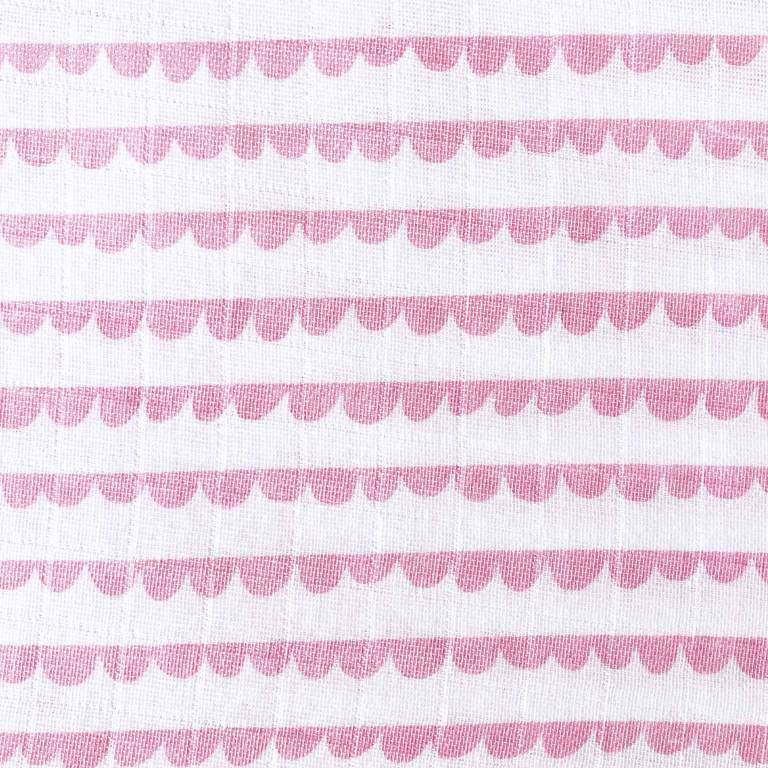 Masilo Organic Muslin Snuggle Blanket - Up, Up & Away(Pink)