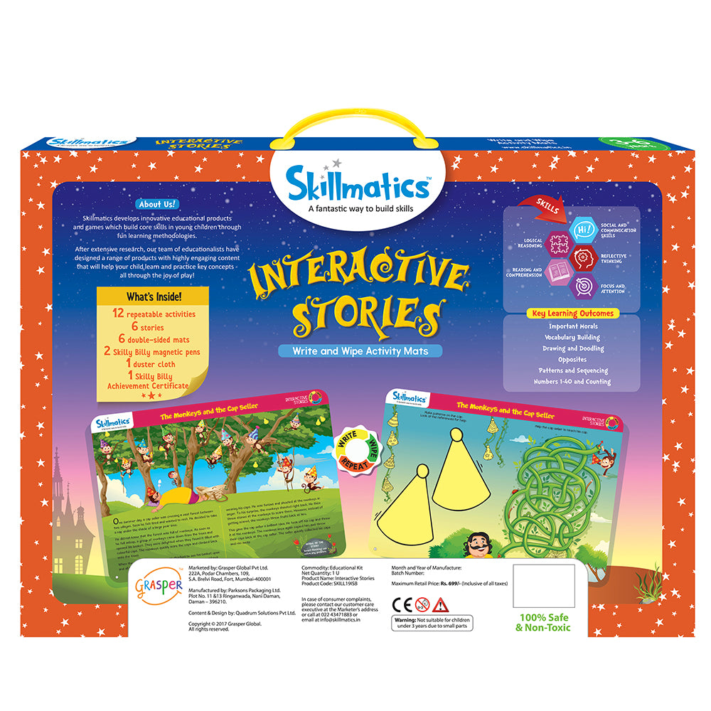 Skillmatics Educational Game - Interactive Stories