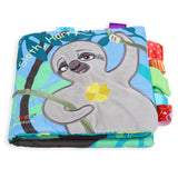 Baby Moo Sloth, Hurry Up! Educational Learning 3D Cloth Book With Rustle Paper - Multicolour