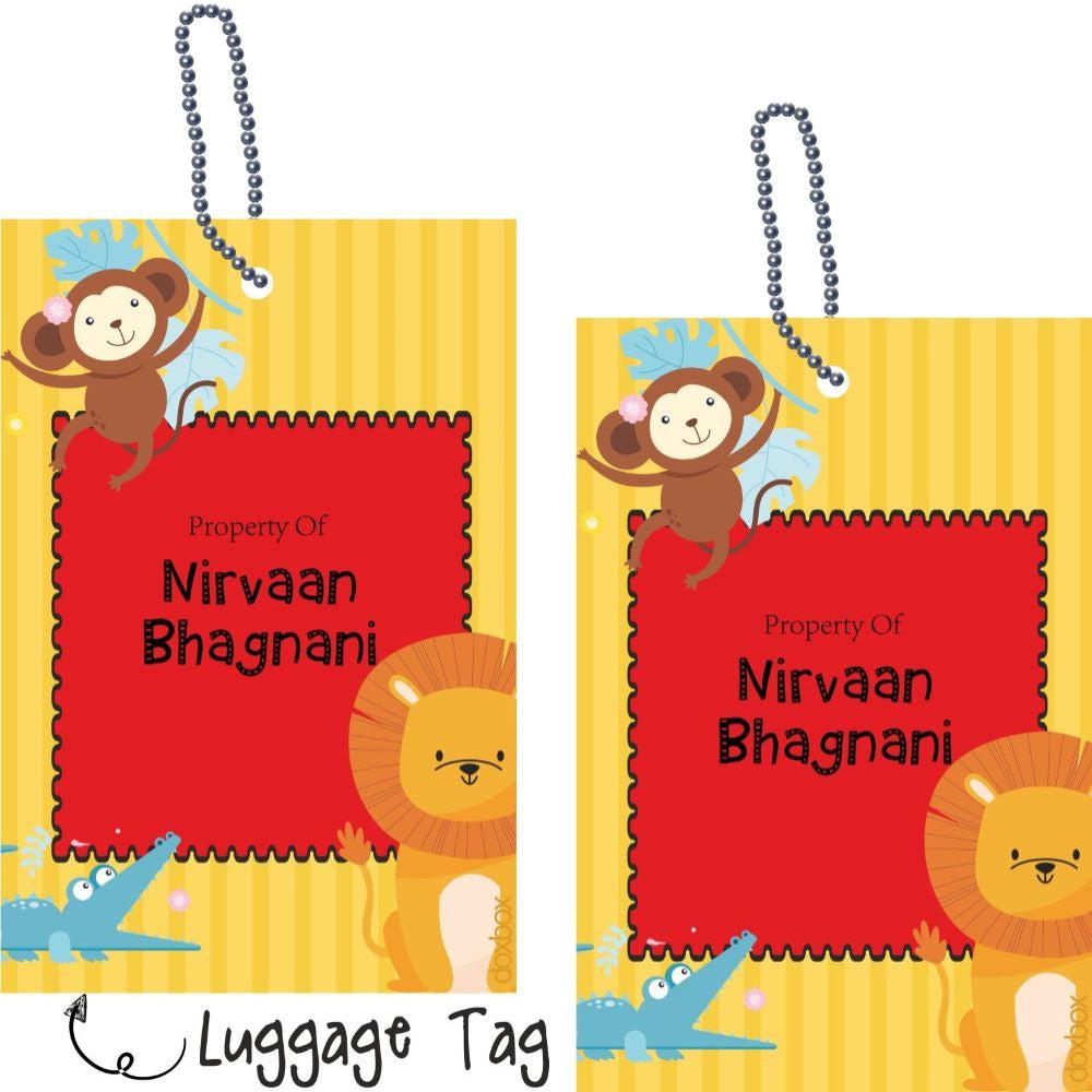 Luggage Tags - Jungle Friends