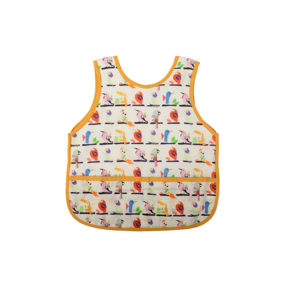 Jungle Safari And Anek Chidiya  Toddler Bibs ( Set Of 2)