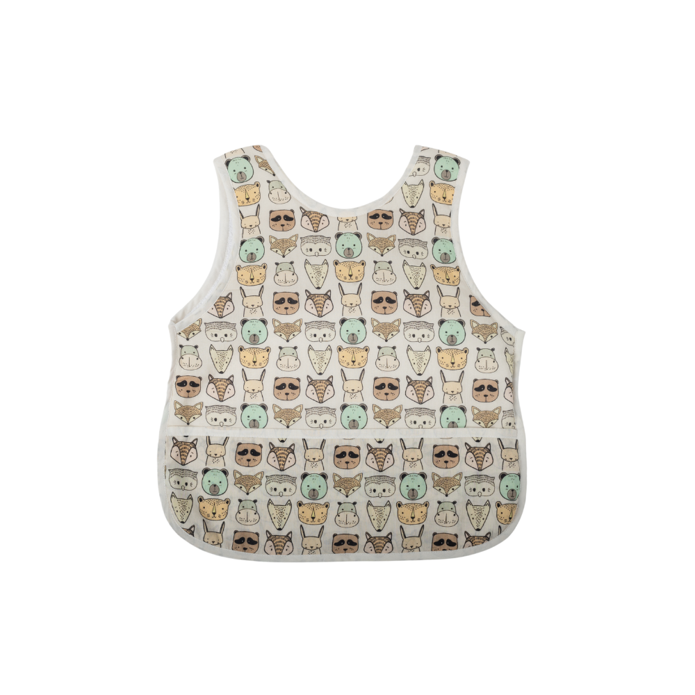 Jungle Safari And Anek Chidiya  Toddler Bibs ( Set Of 2)