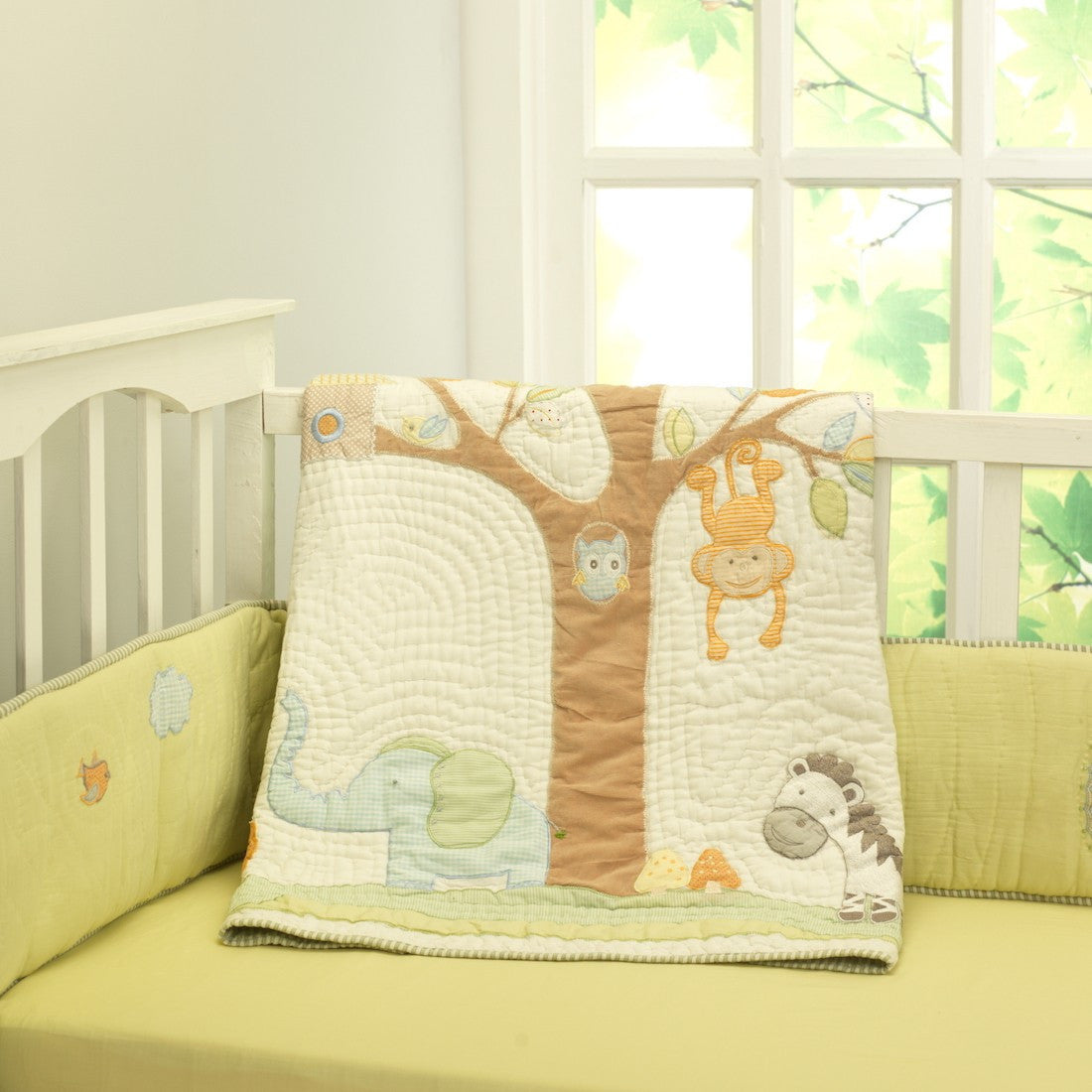 Jungle Safari Quilt <br> <span style="font-size: 11px; font-family:Helvetica,Arial,sans-serif;">Can Be Personalised</span>