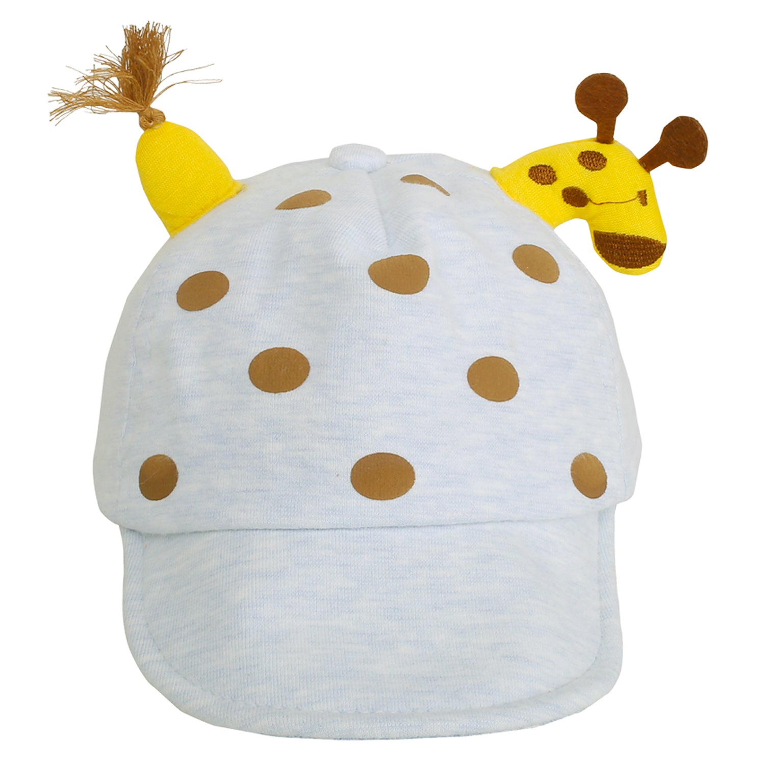 Baby Moo 3D Giraffe Blue Cap