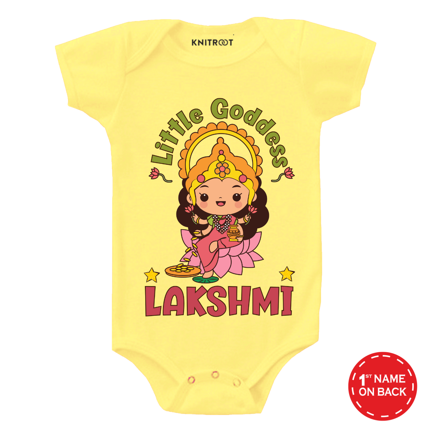 Little Goddess Laxmi Yellow