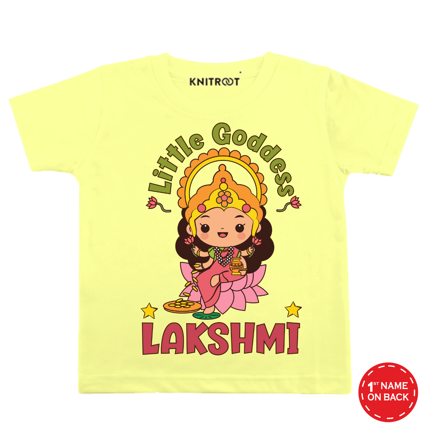 Little Godess Laxmi Yellow