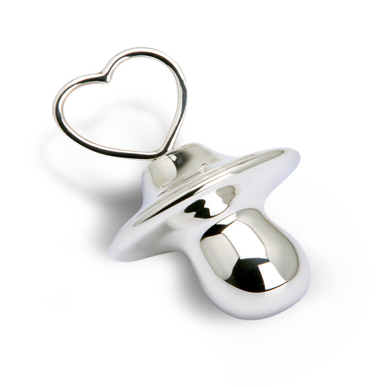 Baby Pacifier - Sterling Silver - My Baby Babbles