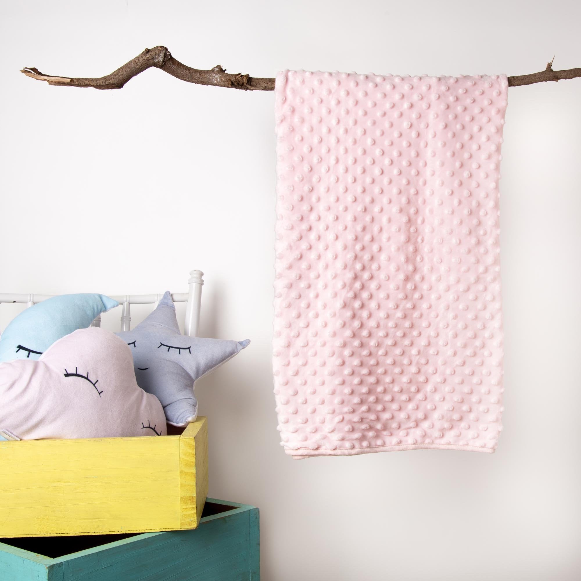 Baby Pink Velvet Blankets