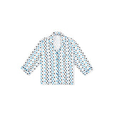 Shopbloom Star Print Cotton Flannel Long Sleeve Kid's Night Suit