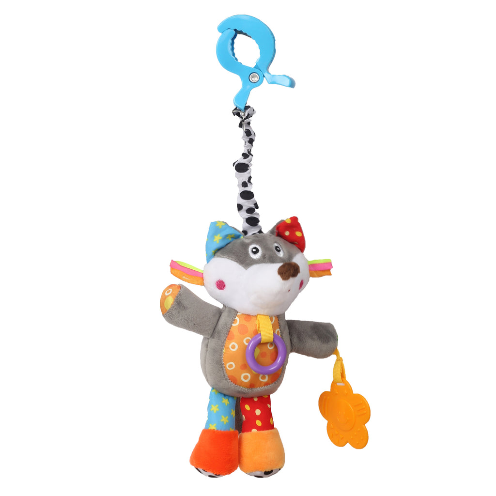 Puppy Love Multicolour Hanging Pulling Toy With Teether