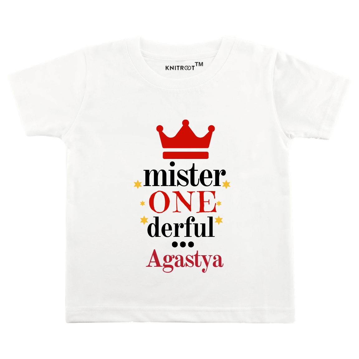 Crown First Birthday Tee