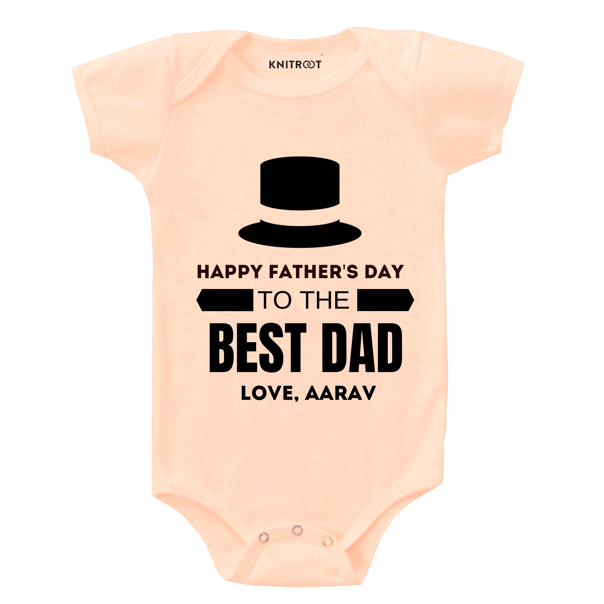 Happy Father's Day To The Best Dad Onesie