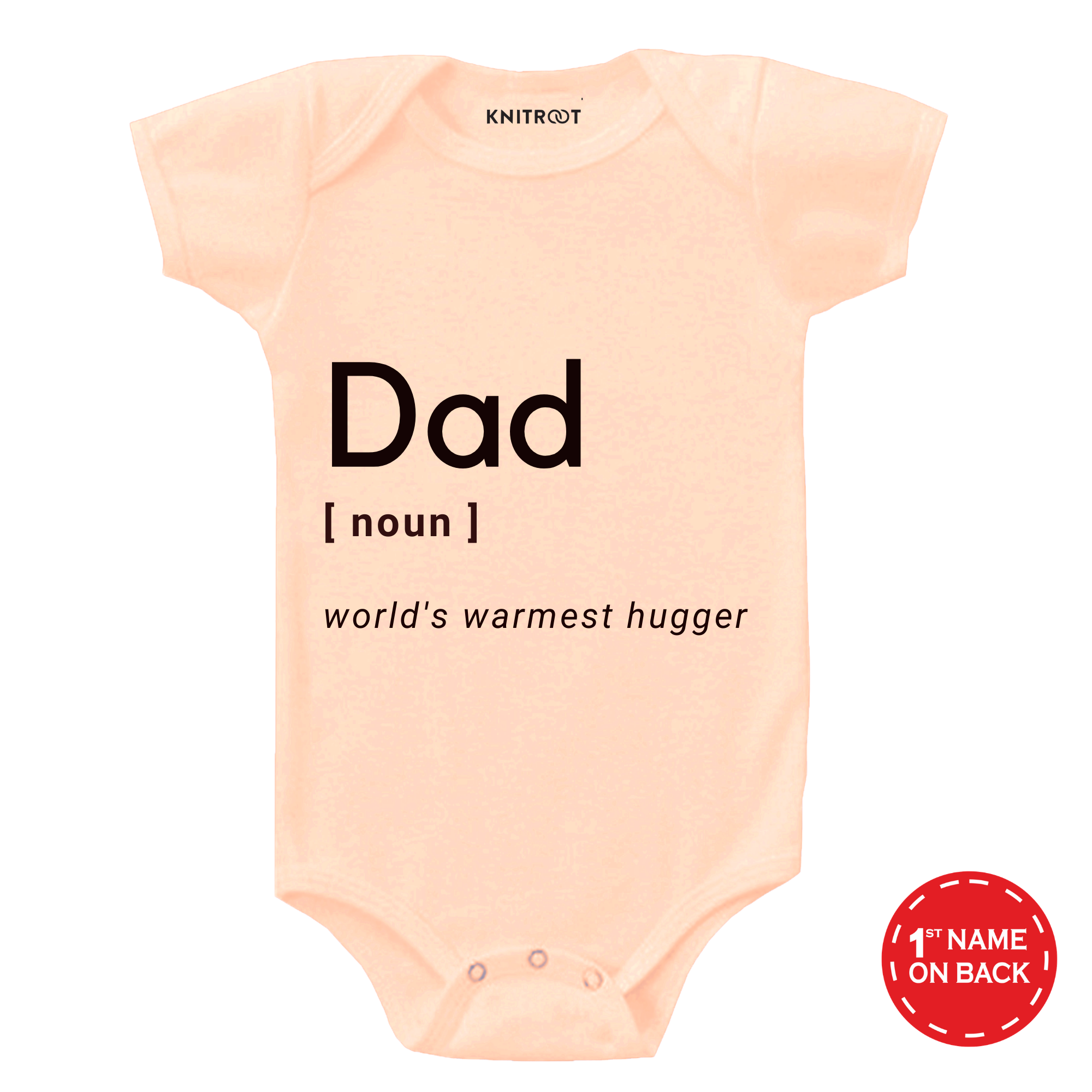 Dad World Warmest Hugger Onesie