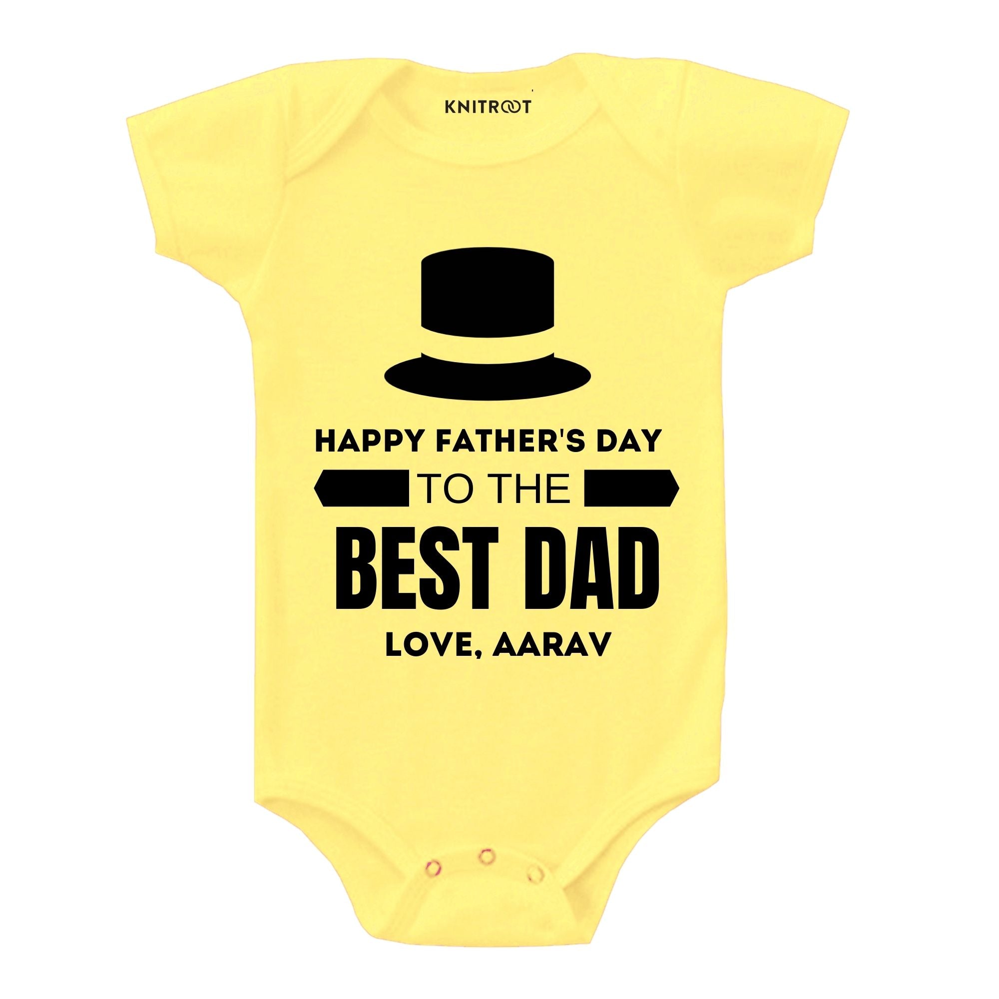 Best Dad Yellow