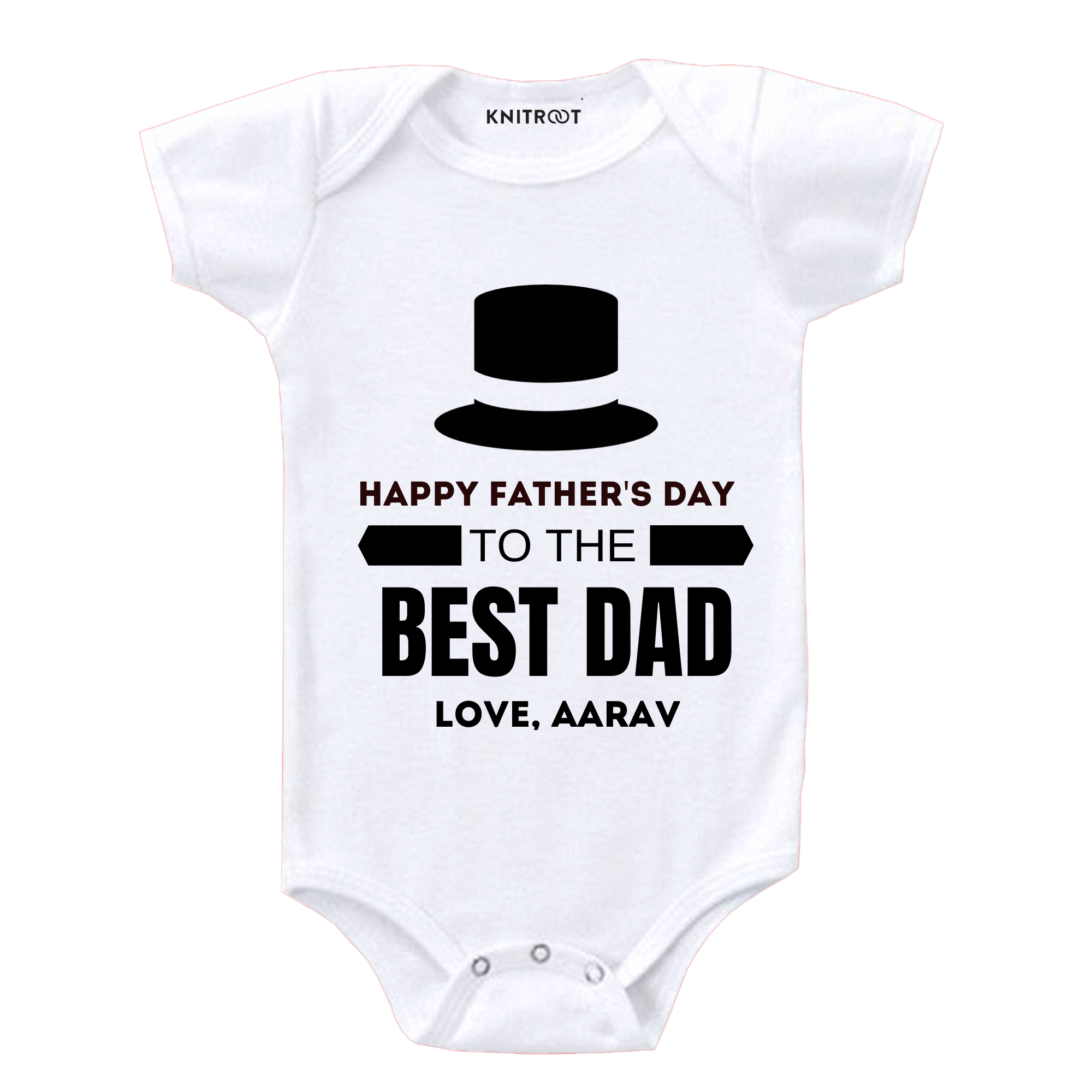 Happy Father's Day To The Best Dad Onesie