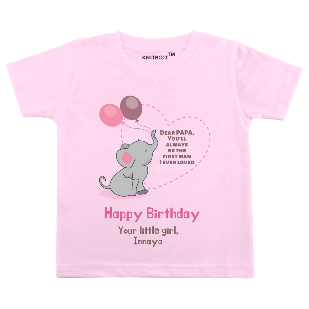 Baby Elephant Birthday Tee
