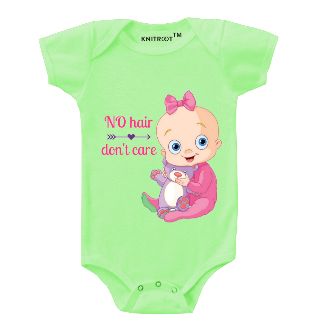 No Hair Don't Care, Girl Onesie