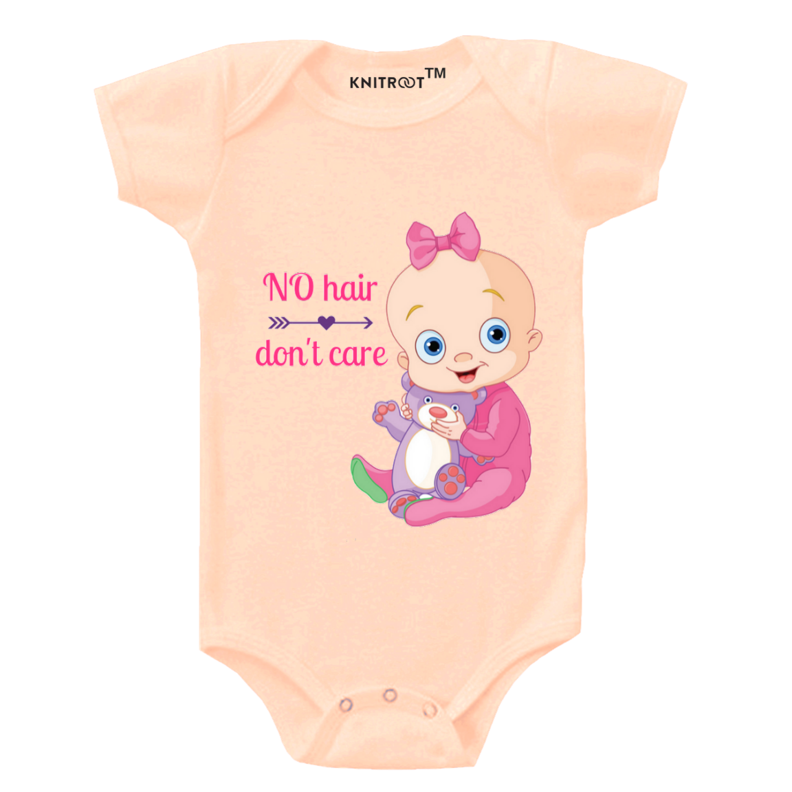 No Hair Don't Care, Girl Onesie