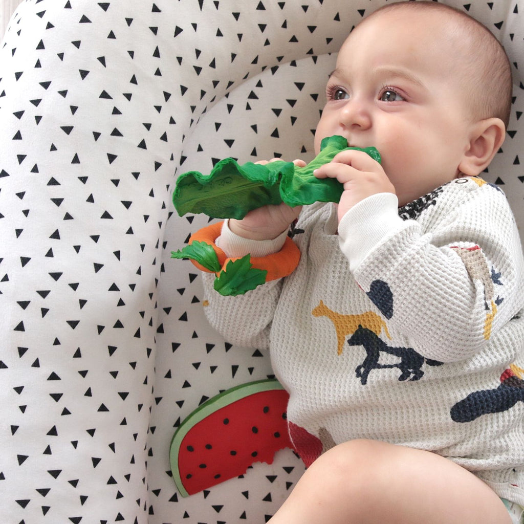 Oli & Carol Kendall The Kale Natural Rubber Teether