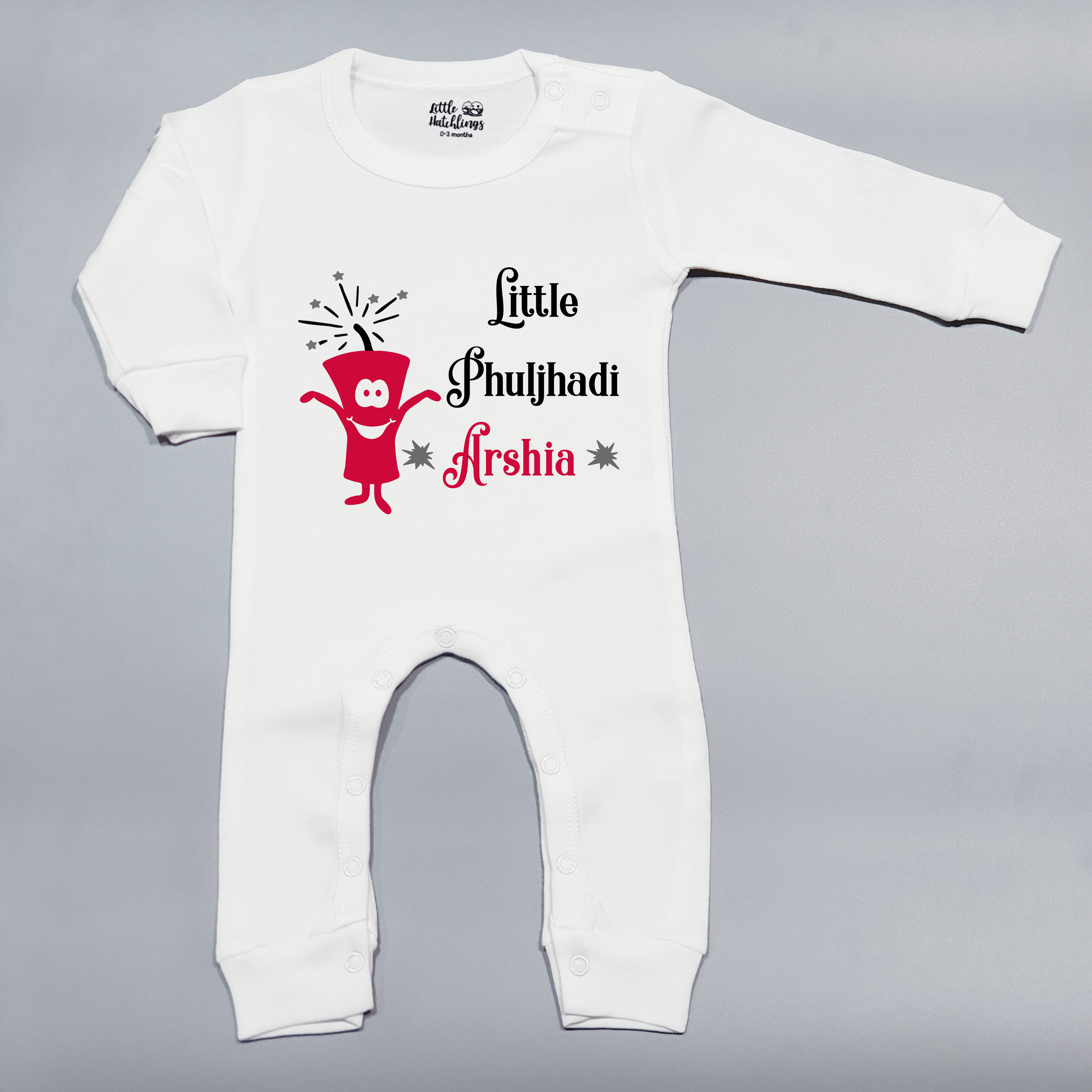 Little Phuljhadi Personalised Full Romper