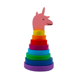 Little Jamun Magical Unicorn Rainbow Ring Stacker