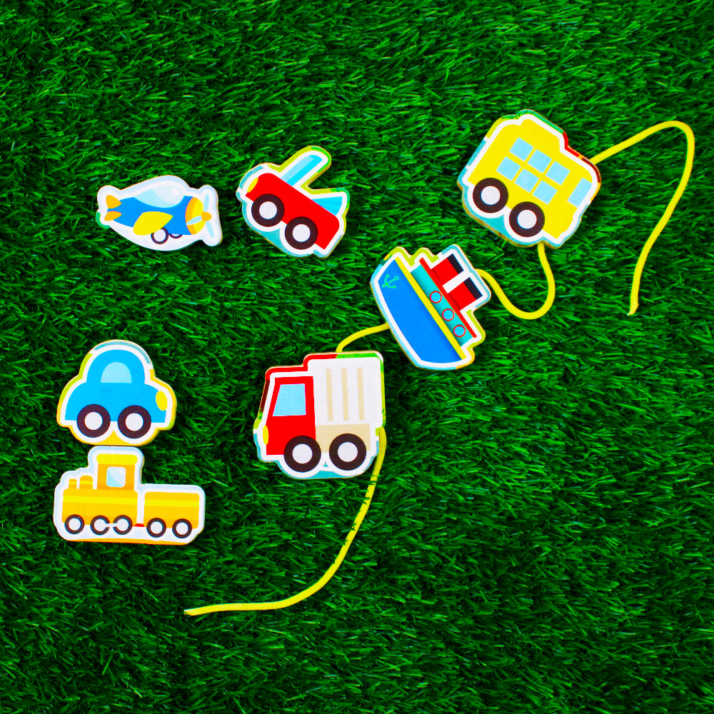 Little Jamun Transport - 3 in 1 Chunky Puzzle