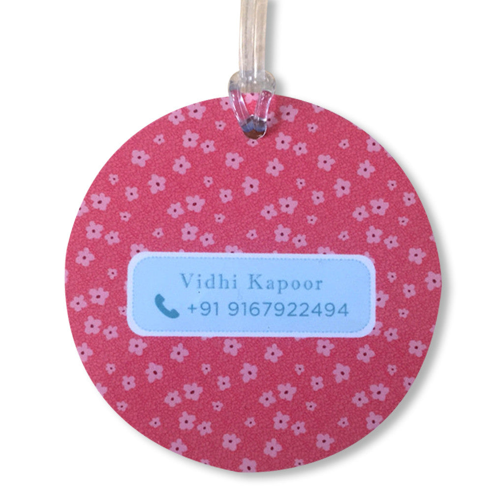 Luggage Tags - Little Bunny (Round), Set of 2