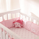 Snuggle Time" Crib Gift set (Celestial-Pink)
