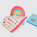 "Snuggle Time" Crib Gift Set (Alphabets-Pink)