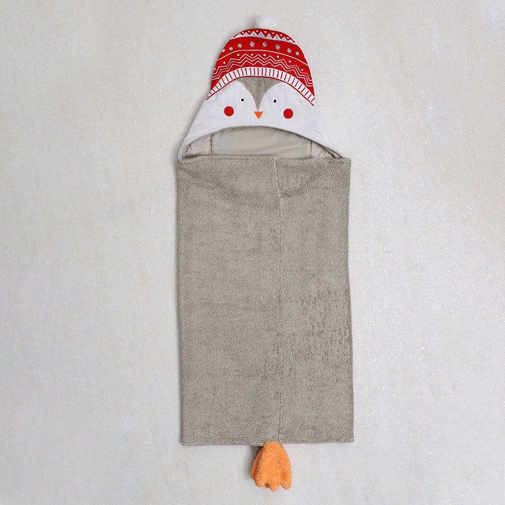 Pengiun Organic Towel - Baby/Toddler