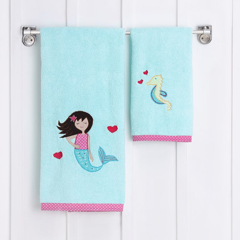 Kids Hand/Bath Towel - Magical Mermaid