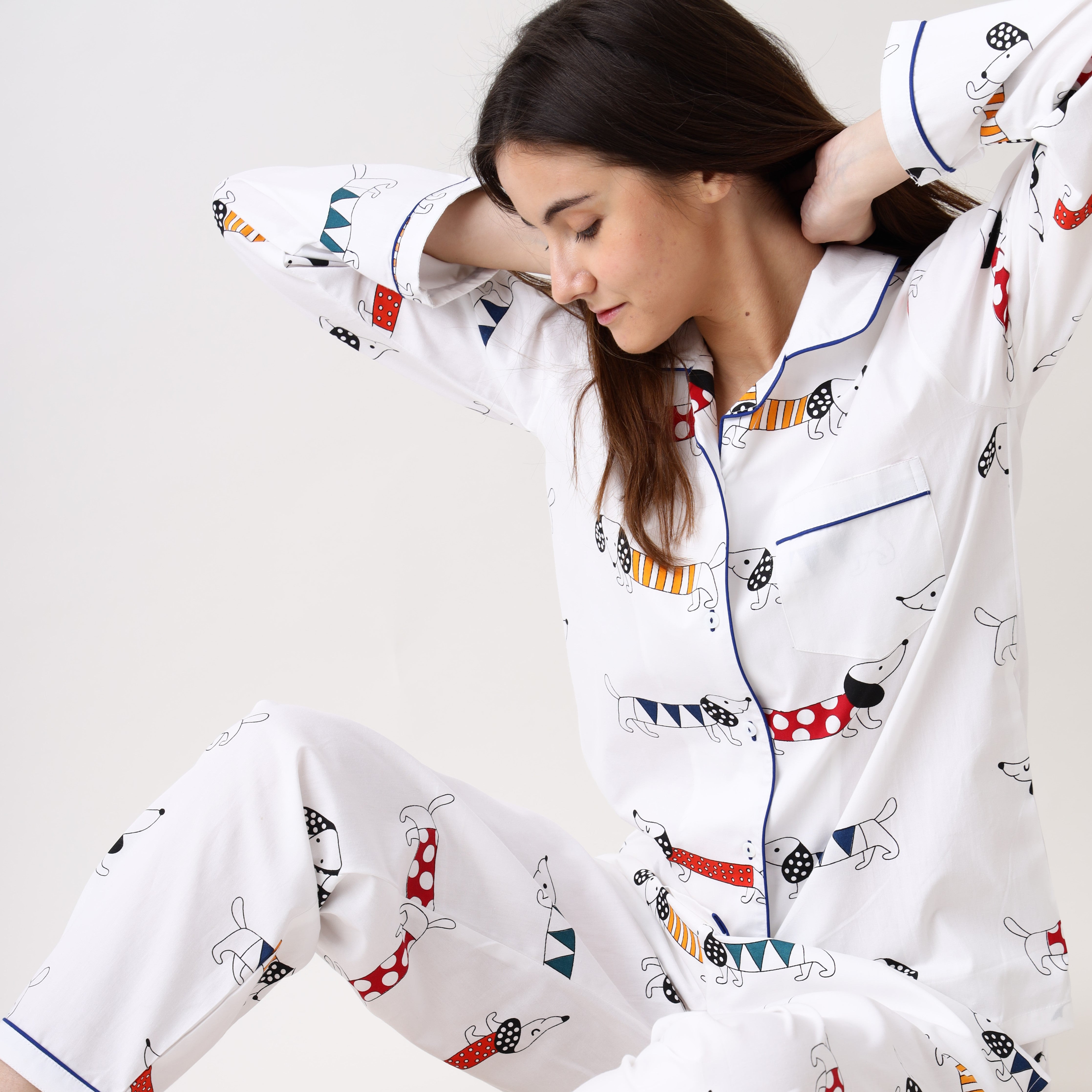 Puppy Love Pyjama Set for Women