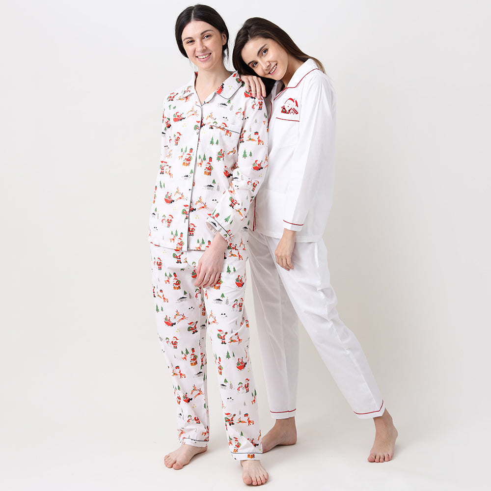 Women Jingle Bells Pajama Set