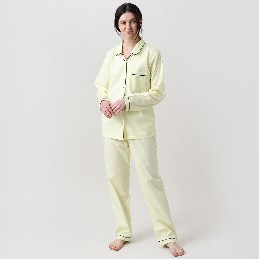 Sunshine Yellow Pajama Set for Women