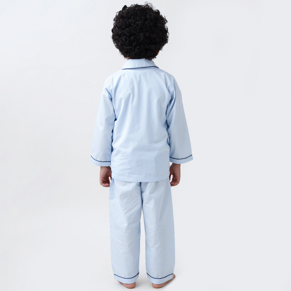 Sky Blue Pajama Set