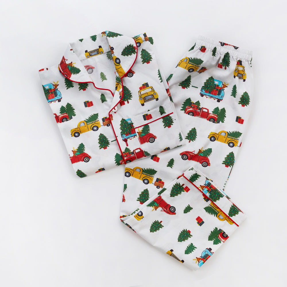 Christmas Trucks Pyjama Set for Men