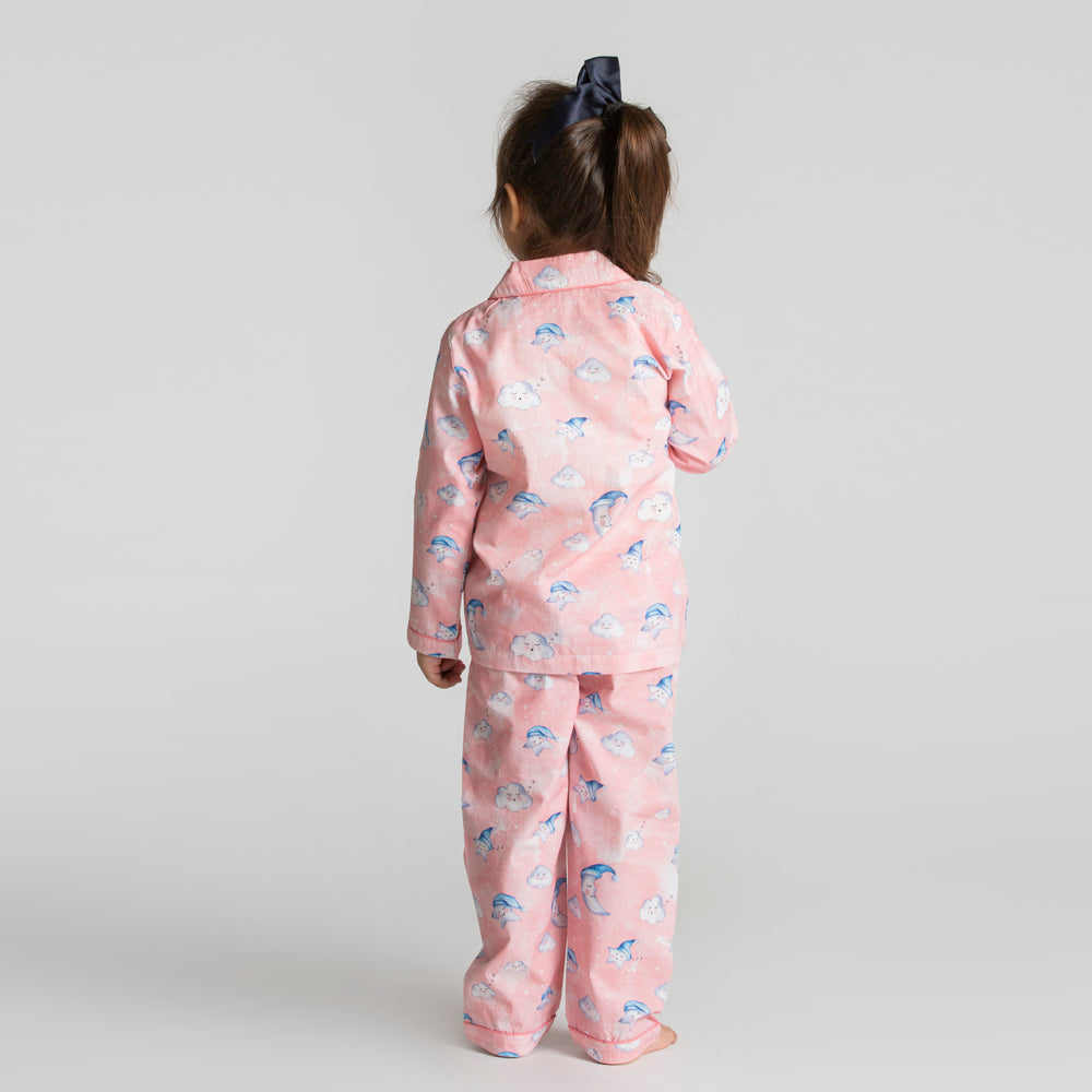 Celestial Pink Organic Pajama Set
