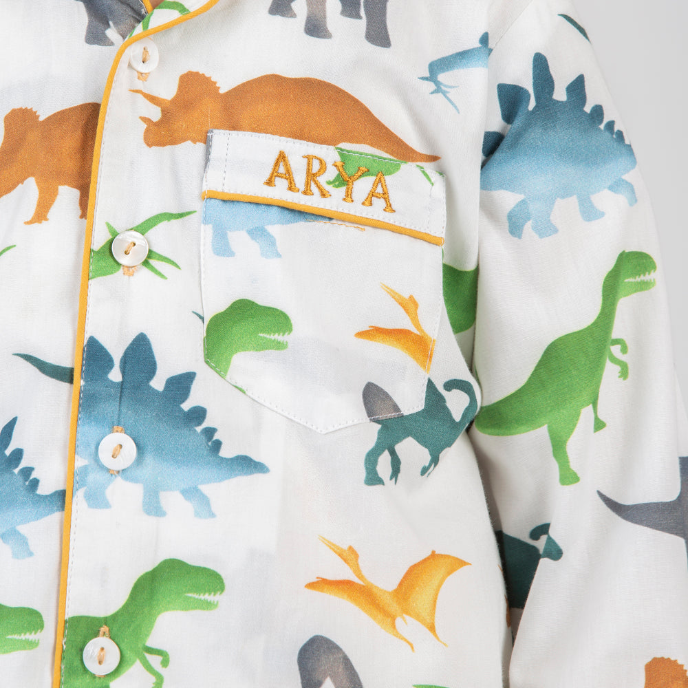Dinosaurs Organic Pajama Set
