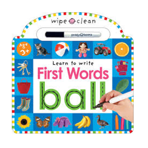Wipe Clean Learn to Write First Words
