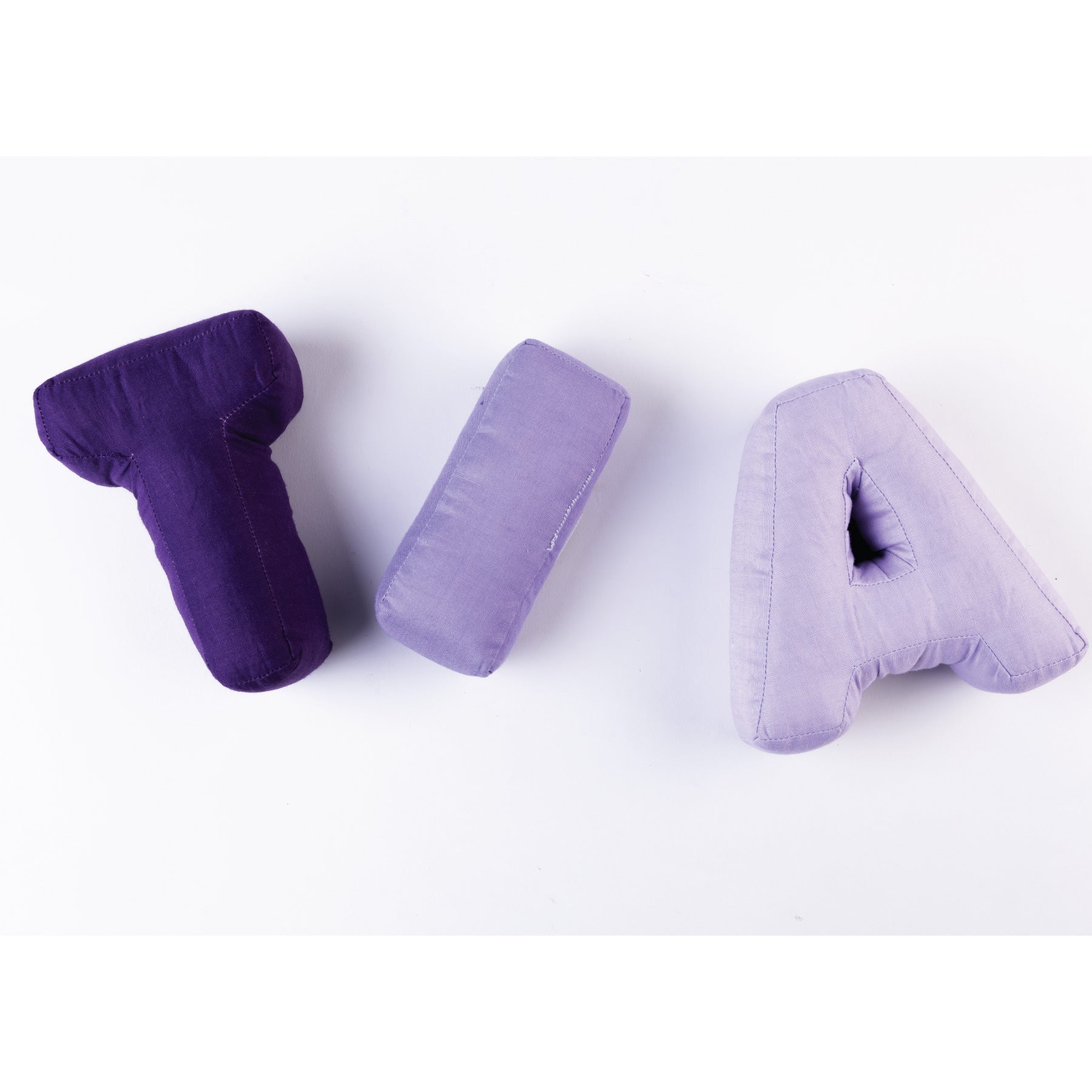 Letter Love Cushions - Ombre, Shades of Purple