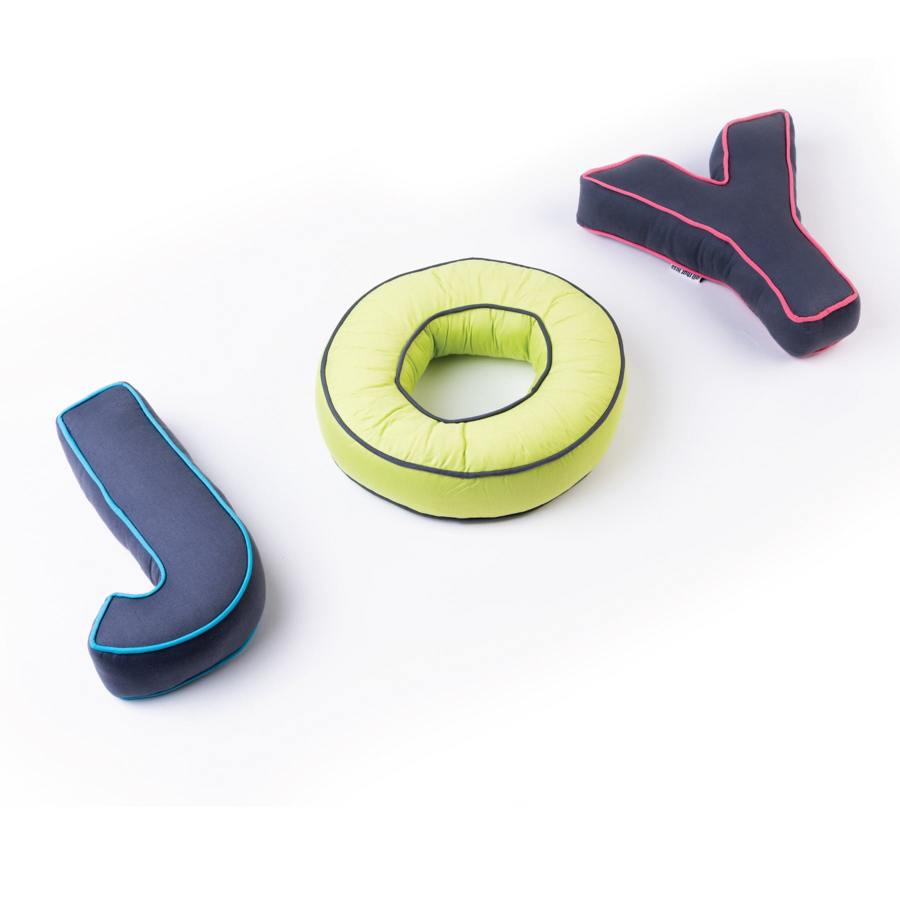 Letter Love Cushions with Piping