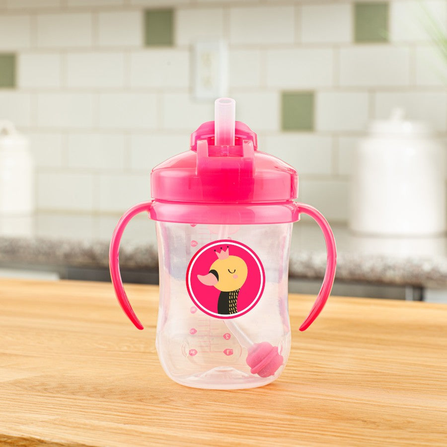 Dr. Brown's Baby's First Straw Cup - Pink