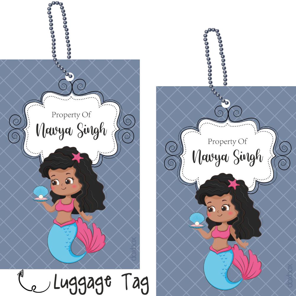 Luggage Tags - Little Mermaid