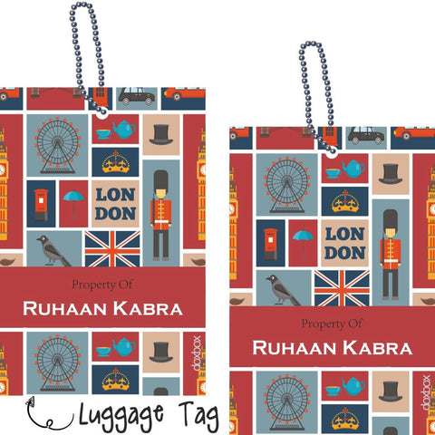 Luggage Tag - London Life