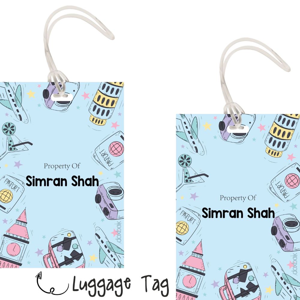 Luggage Tag - Around The World