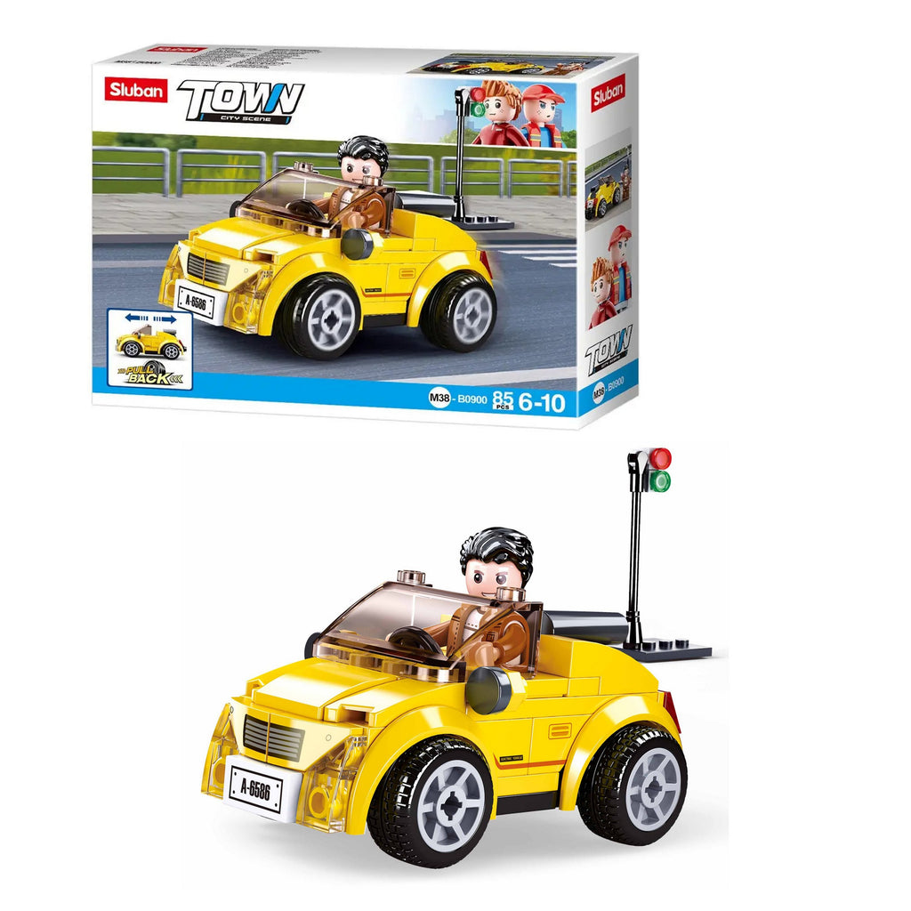 SLUBAN®  Sport Car  (M38-B0900) (85 Pieces) Building Blocks Kit For Boys And Girls