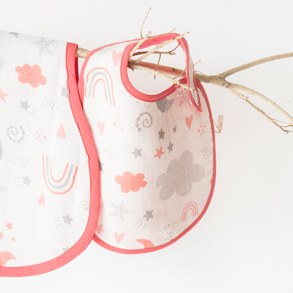TWINKLY STARS, MAGICAL RAINBOWS MUSLINS (Set of 6)