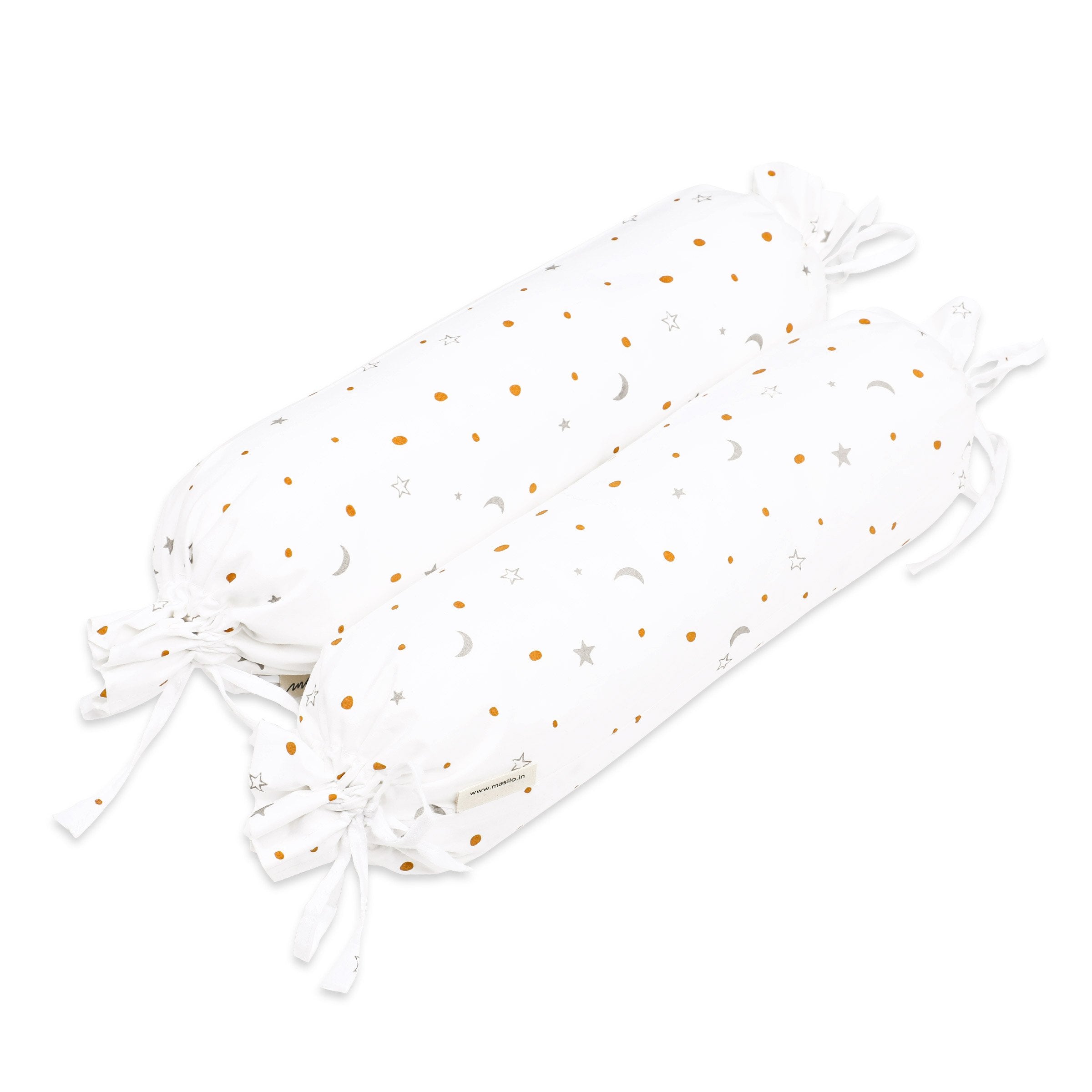 Masilo Organic Cotton Cot Bedding Set – Starry Night (Cream)