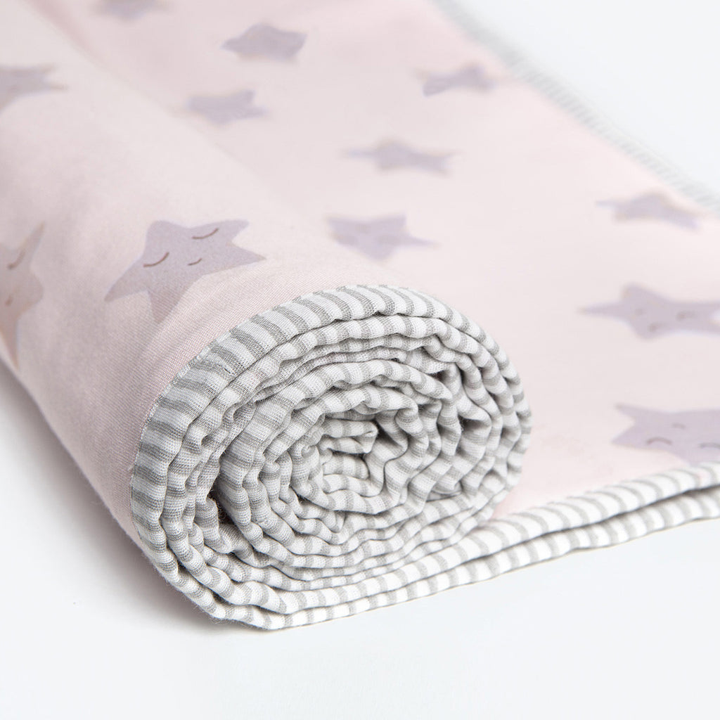 Masilo Organic Dohar Blanket - Pink Star
